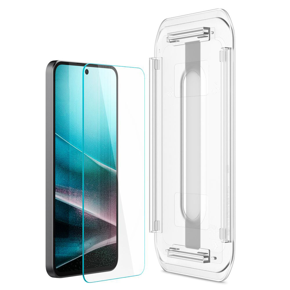 Spigen GlastR EZ FIT Screen Protector for Samsung Galaxy A36 A366, Tempered Glass, Full Glue, Set of 2 pieces AGL09202