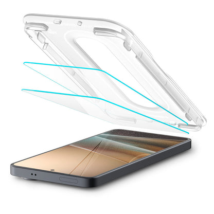 Προστατευτική Μεμβράνη Οθόνης Spigen GlastR EZ FIT Pro HD (Αντιανακλαστική) για Samsung Galaxy S26 Plus S947, Ενισχυμένο Γυαλί, Πλήρης Κόλληση, Σετ 2 τεμαχίων