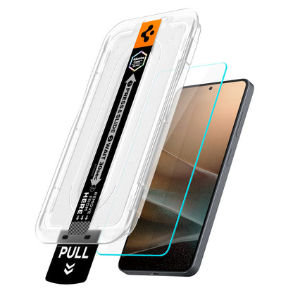 Προστατευτική Μεμβράνη Οθόνης Spigen GlastR EZ FIT Pro HD (Αντιανακλαστική) για Samsung Galaxy S26 Plus S947, Ενισχυμένο Γυαλί, Πλήρης Κόλληση, Σετ 2 τεμαχίων