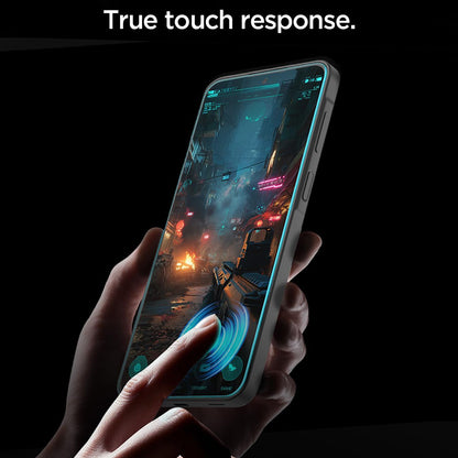 Προστατευτική μεμβράνη οθόνης Spigen GlastR EZ FIT Pro για Samsung Galaxy A27 5G, Ασφαλισμένο γυαλί, Πλήρης κόλλα, Σετ 2 τεμαχίων AGL11809