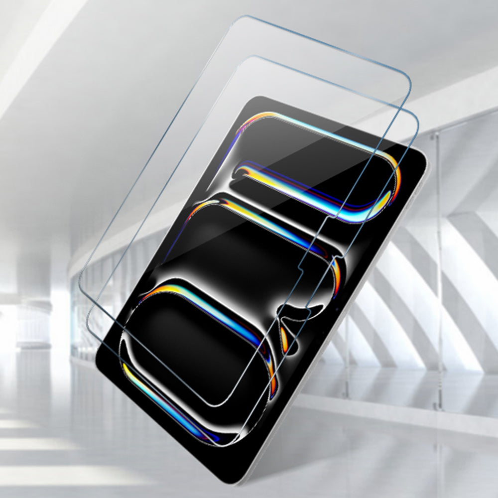 Προστατευτική Μεμβράνη Οθόνης Techsuit ArmorGlass CrystalHD για Honor Pad X9a / X9, Ενισχυμένο Γυαλί, Πλήρης Κόλληση, Σετ 2 τεμαχίων