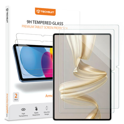 Προστατευτική Μεμβράνη Οθόνης Techsuit ArmorGlass CrystalHD για Huawei MatePad Pro 12.2 (2025), Ενισχυμένο Γυαλί, Πλήρης Κόλληση, Σετ 2 τεμαχίων