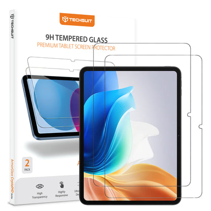 Προστατευτική Μεμβράνη Οθόνης Techsuit ArmorGlass CrystalHD για Oppo Pad Air2 / Pad Neo / OnePlus Pad Go, Ενισχυμένο Γυαλί, Full Glue, Σετ 2 τεμαχίων