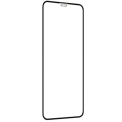 Techsuit Screen Protector Film for Apple iPhone 11 Pro / XS / X, Tempered Glass, Full Glue, 111D, Black