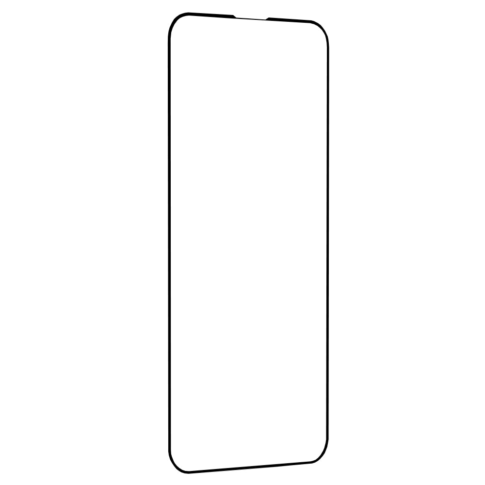 Techsuit Screen Protector Film for Apple iPhone 13 mini, Tempered Glass, Full Glue, 111D, Black