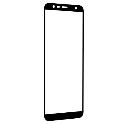 Προστατευτική μεμβράνη οθόνης Techsuit για Samsung Galaxy J6+ J610 / J4 Plus (2018) J415, Ασφαλισμένο γυαλί, Full Glue, 111D, Μαύρο