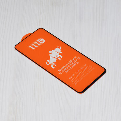 Techsuit Screen Protector Film for Xiaomi Redmi Note 13 4G, Tempered Glass, Full Glue, 111D, Black