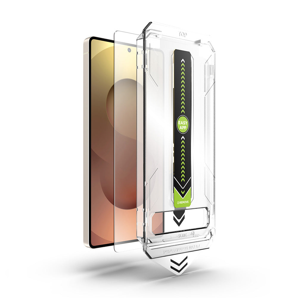 Techsuit TitanGlass CrystalHD Screen Protector for Samsung Galaxy S25 Ultra S938, Tempered Glass, Full Glue