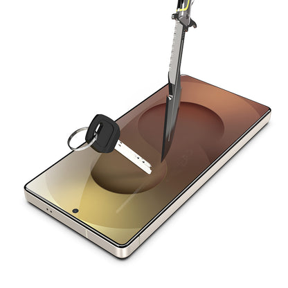 Προστατευτική Μεμβράνη Οθόνης Techsuit TitanGlass CrystalHD για Samsung Galaxy S26 S942, Ενισχυμένο Γυαλί, Full Glue