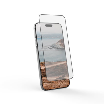 Προστατευτική Μεμβράνη Οθόνης Urban Armor Gear Shield για Apple iPhone 17 Pro Max, Ενισχυμένο Γυαλί, Full Glue, Μαύρη