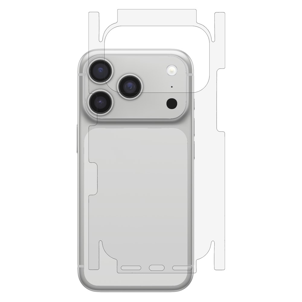 Προστατευτική μεμβράνη πίσω OEM για Apple iPhone 17 Pro, Πλαστικό