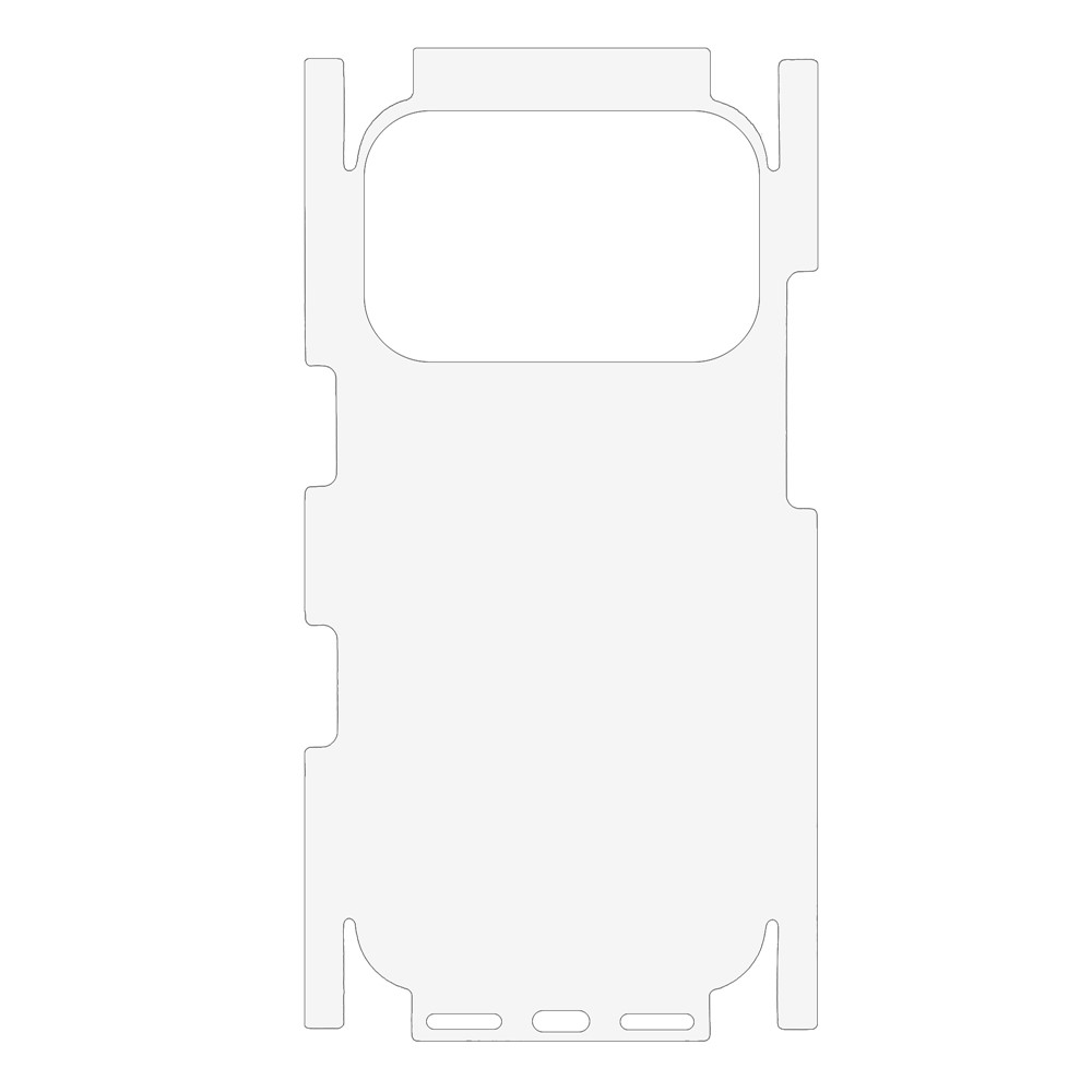 Προστατευτική μεμβράνη πίσω OEM για Apple iPhone 17 Pro, Πλαστικό