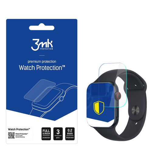 Προστατευτική Μεμβράνη 3MK Arc για Apple Watch SE 40mm Series, Σετ 3 τεμαχίων, Πλαστικό