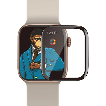 Blueo High Molecule Protective Film for Apple Watch 40mm Series, Tempered Glass, Black