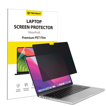 Προστατευτική Μεμβράνη Οθόνης Privacy Techsuit VisionProX για Apple MacBook Pro 13inch (2022) / (2020) / (2019) / (2018) / (2016), Πλαστική