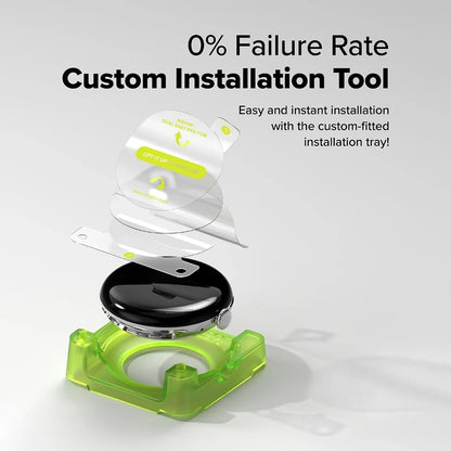 Προστατευτική Μεμβράνη Ringke Dual Easy Pro για Google Pixel Watch 4 41mm, Σετ 2 τεμαχίων, Πλαστικό