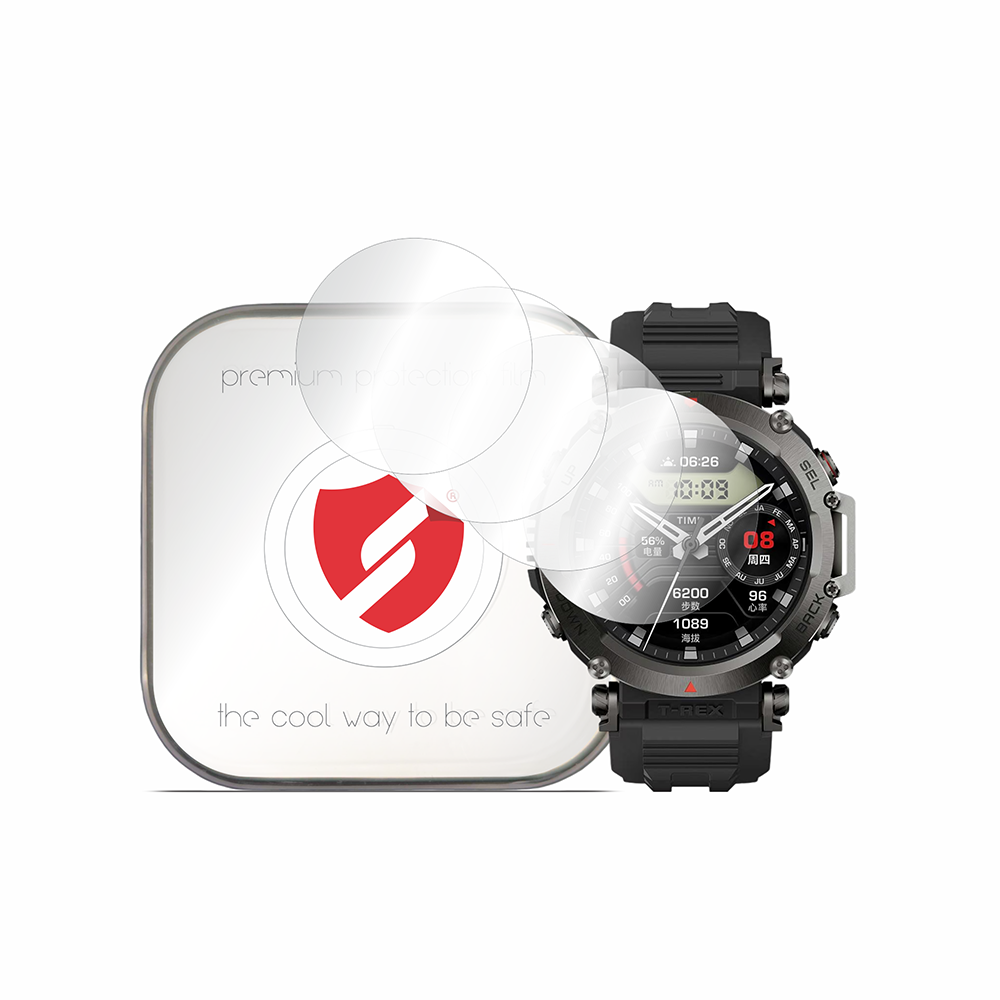 Προστατευτική Μεμβράνη Smart Protection Premium Classic για Amazfit T-Rex Ultra, Σετ 4 τεμαχίων, Πλαστικό