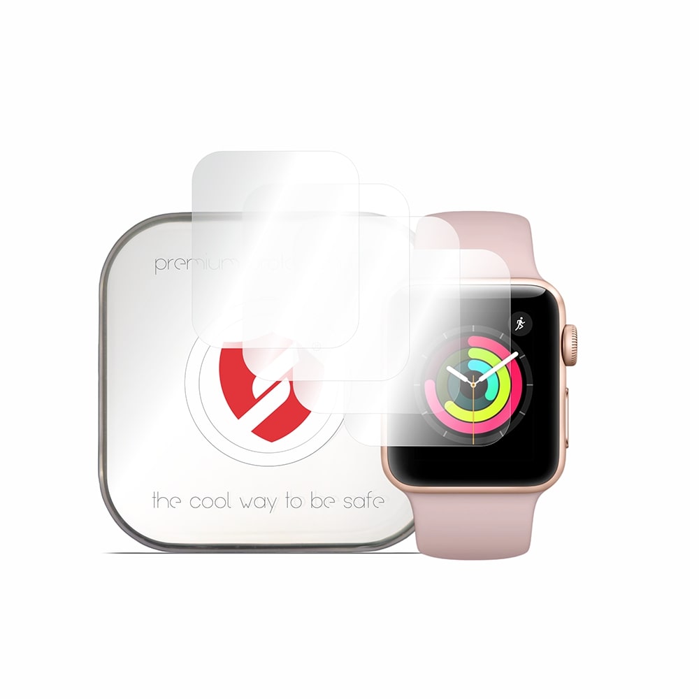 Προστατευτική Μεμβράνη Smart Protection Premium Classic για Apple Watch 38mm Series, Σετ 4 τεμαχίων, Πλαστικό
