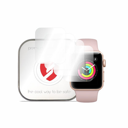 Προστατευτική Μεμβράνη Smart Protection Premium Classic για Apple Watch 38mm Series, Σετ 4 τεμαχίων, Πλαστικό