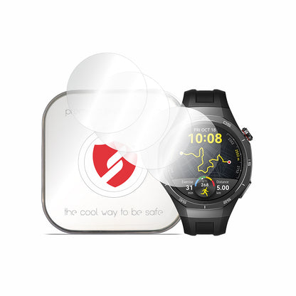 Smart Protection Premium Classic Screen Protector Film for Huawei Watch GT 5 Pro 46mm, Set of 4 pieces, Plastic