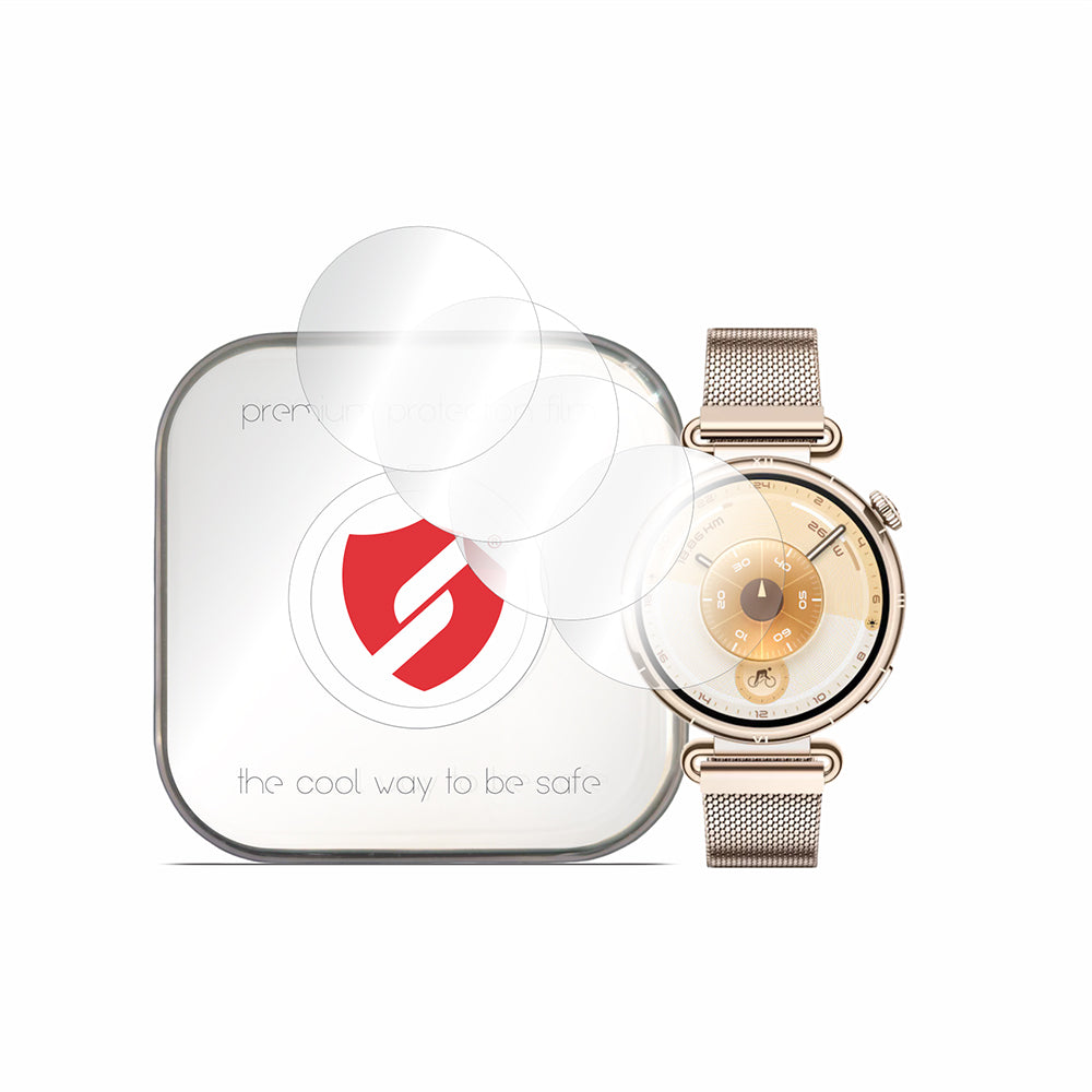 Προστατευτική Μεμβράνη Smart Protection Premium Classic για Huawei Watch GT 6 41mm, Σετ 4 τεμαχίων, Πλαστικό