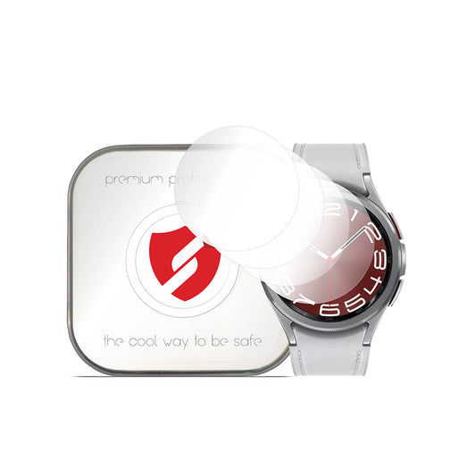 Προστατευτική Μεμβράνη Smart Protection Premium Classic για Samsung Galaxy Watch6 Classic 47mm, Σετ 4 τεμαχίων, Πλαστικό