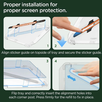Προστατευτική Μεμβράνη Spigen GlastR EZ FIT Anti-Glare για Πλοήγηση Tesla 3 (2021 - 2023), Ασφαλισμένο Γυαλί AGL04338