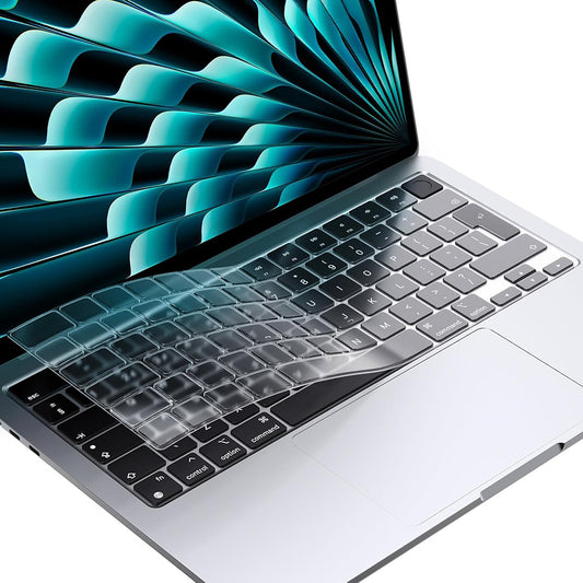 Θήκη Προστασίας Πληκτρολογίου Techsuit PureTypeX για Apple MacBook Pro 14 (2021 - 2024) / Air 13 (2022 - 2025) / Air 15 (2022 - 2025), Διαφανής