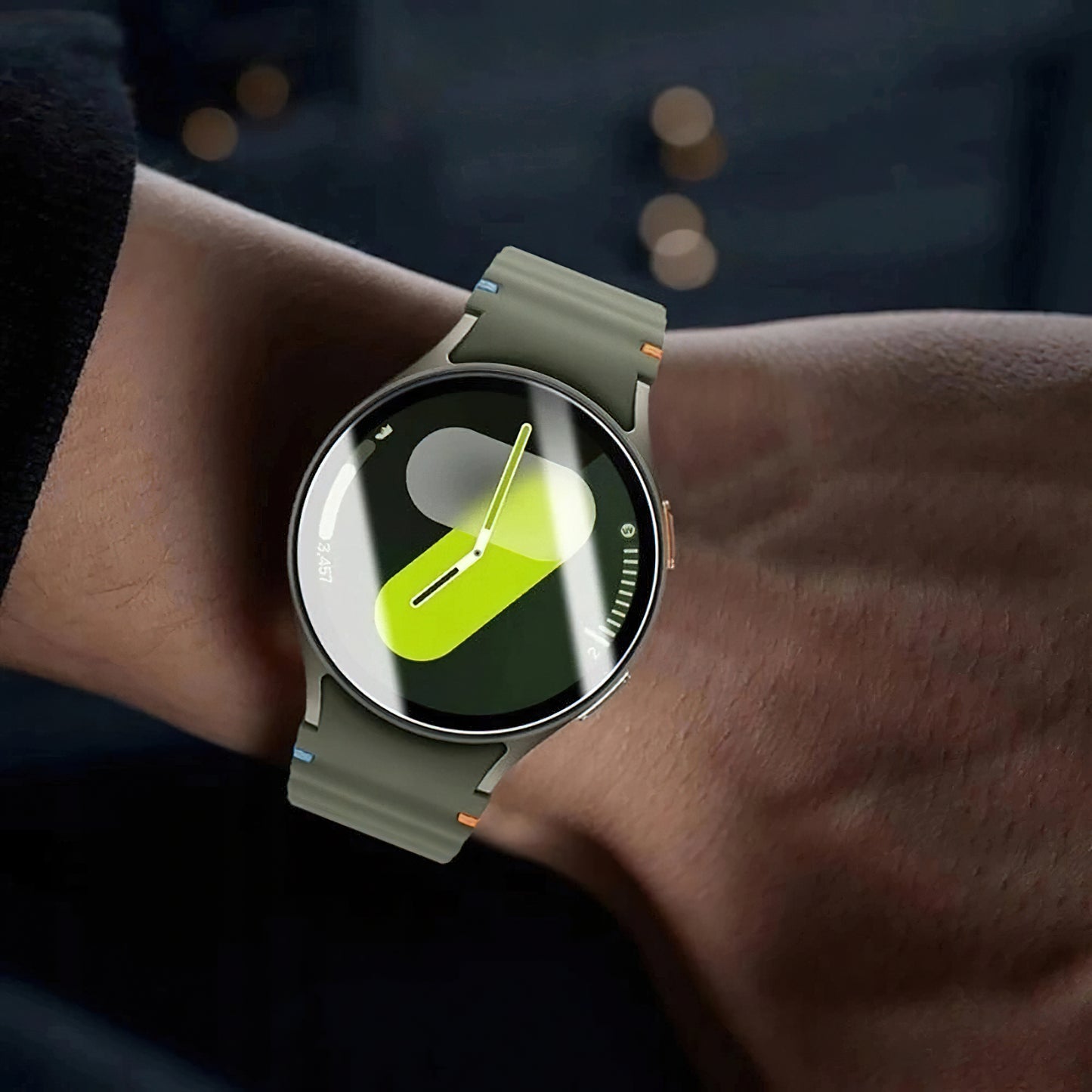 Προστατευτική Μεμβράνη Tech-Protect Fit+ για Huawei Watch GT 6 41mm, Σετ 2 τεμαχίων, Ενισχυμένο Γυαλί