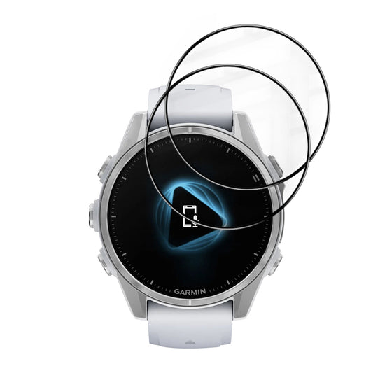 Προστατευτική Μεμβράνη Techsuit Nano Flex για Garmin Fenix 8 43mm, Σετ 2 τεμαχίων, Πλαστική, Μαύρη