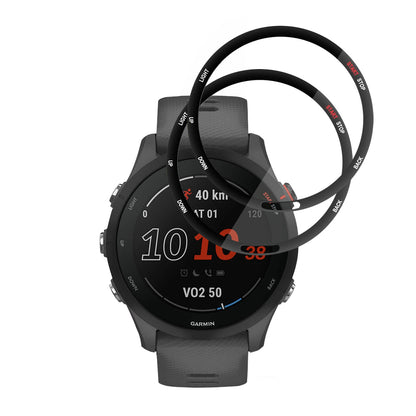 Προστατευτική Μεμβράνη Techsuit Nano Flex για Garmin Forerunner 255 Music / 255, Σετ 2 τεμαχίων, Πλαστική, Μαύρη