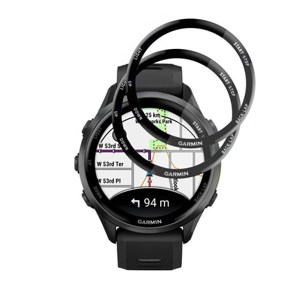 Προστατευτική Μεμβράνη Techsuit Nano Flex για Garmin Forerunner 570 47mm / 970, Σετ 2 τεμαχίων, Πλαστική, Μαύρη