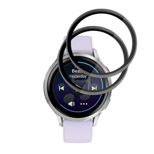 Προστατευτική Μεμβράνη Techsuit Nano Flex για Garmin Venu 4 41mm, Σετ 2 τεμαχίων, Πλαστική, Μαύρη