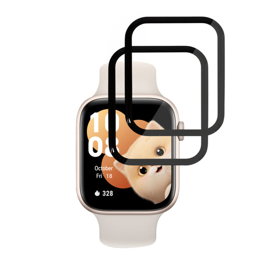 Προστατευτική Μεμβράνη Techsuit Nano Flex για Honor Watch 5, Σετ 2 τεμαχίων, Πλαστική, Μαύρη