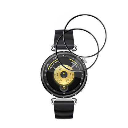Προστατευτική Μεμβράνη Techsuit Nano Flex για Huawei Watch GT 6 41mm, Σετ 2 τεμαχίων, Πλαστική, Μαύρη