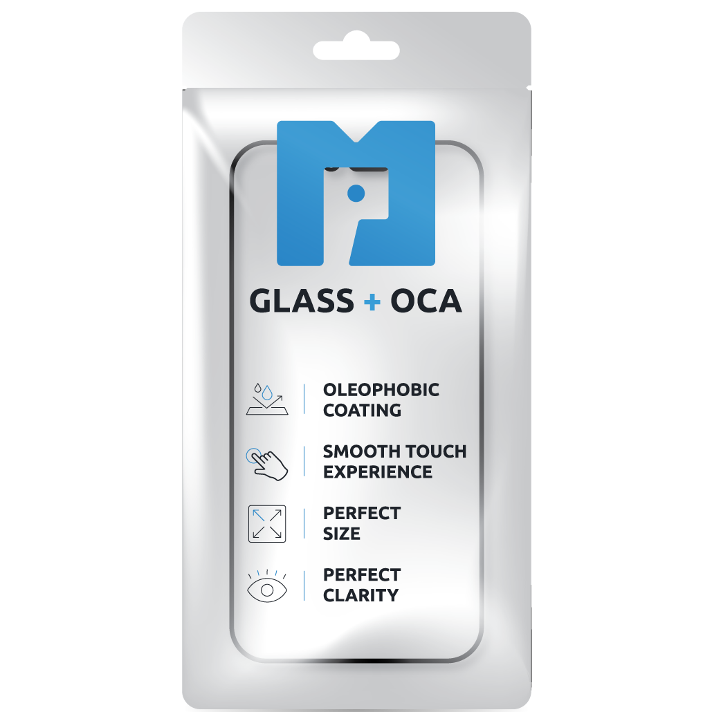 Screen Glass + OCA MP compatible with Samsung Galaxy S25 Edge S937, Black