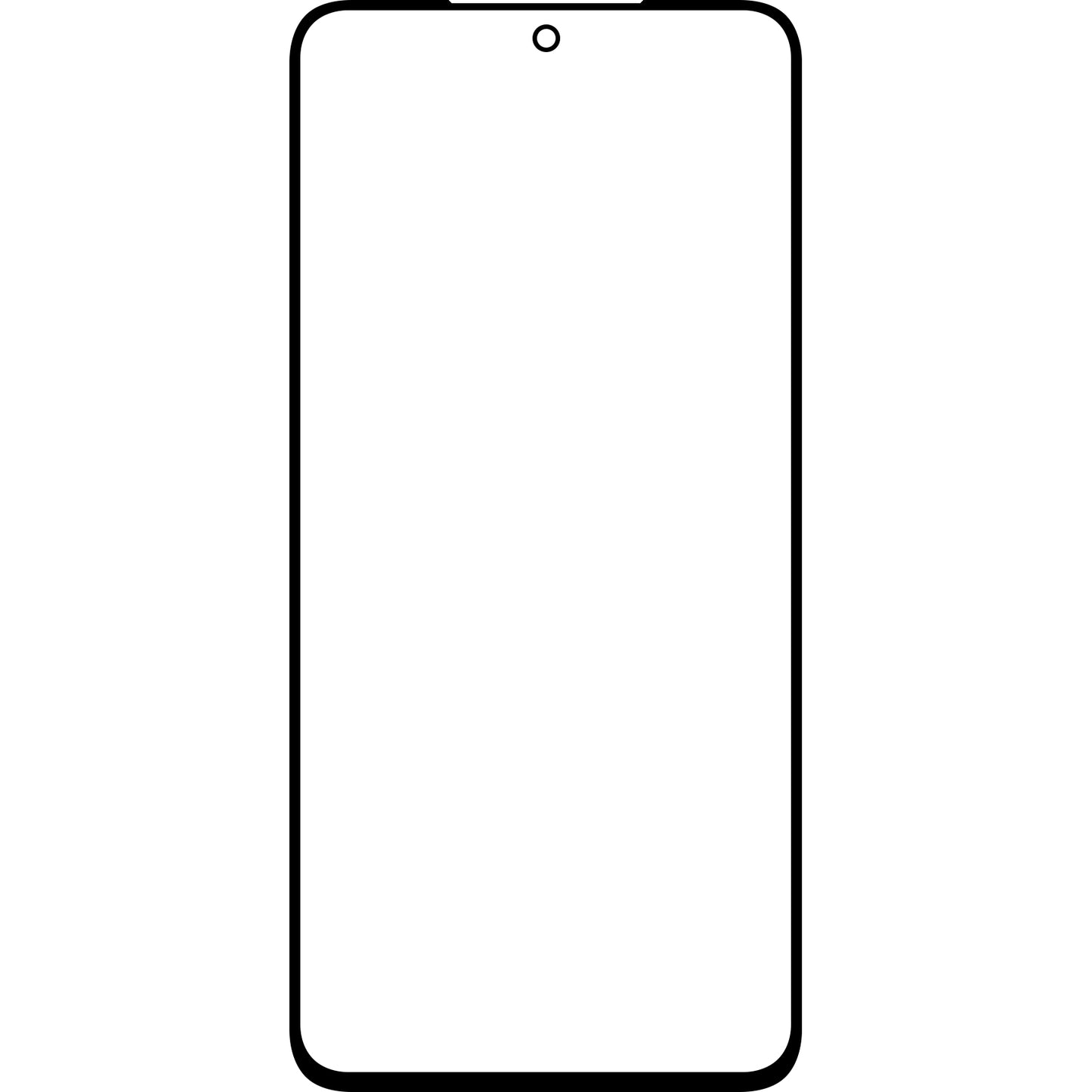 Screen Glass + OCA Forward Shield for Samsung Galaxy S21 FE 5G G990, Black