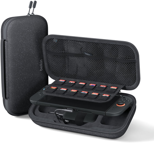 Θήκη Προστασίας Belkin Charging για την Κονσόλα Nintendo Switch 2 / Switch / Switch OLED, Γκρι ENA001hqCH-V2