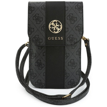 Καθολική Τσάντα για Κινητό, Guess, 4G Classic Logo Stripe, Μαύρη