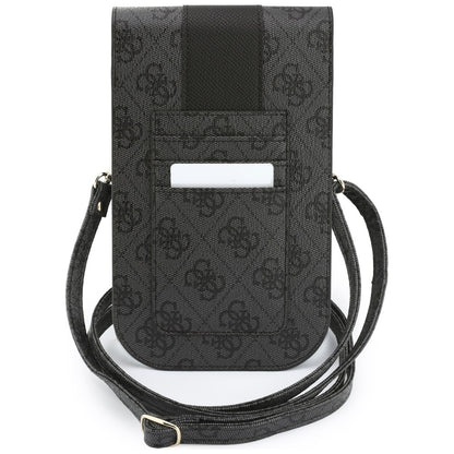 Καθολική Τσάντα για Κινητό, Guess, 4G Classic Logo Stripe, Μαύρη
