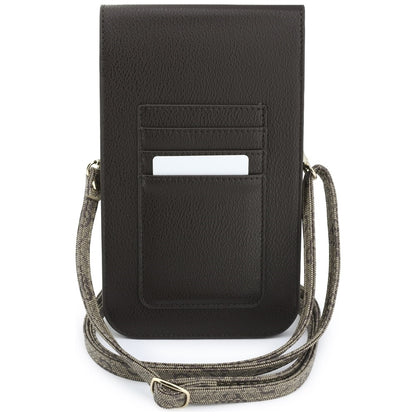 Καθολική Θήκη για Τηλέφωνο, Guess, 4G Grained Classic Logo, Καφέ