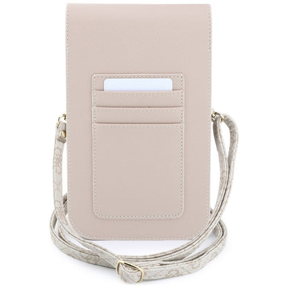 Καθολική Θήκη για Τηλέφωνο, Guess, 4G Grained Classic Logo, Ροζ