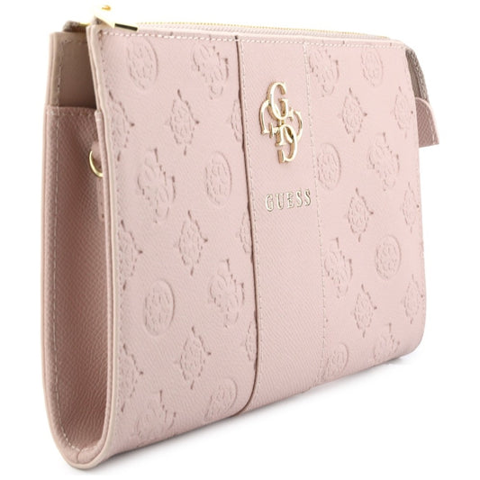 Πολυλειτουργική Τσάντα για Κινητό, Guess, Peony 4G Classic Logo, Ροζ