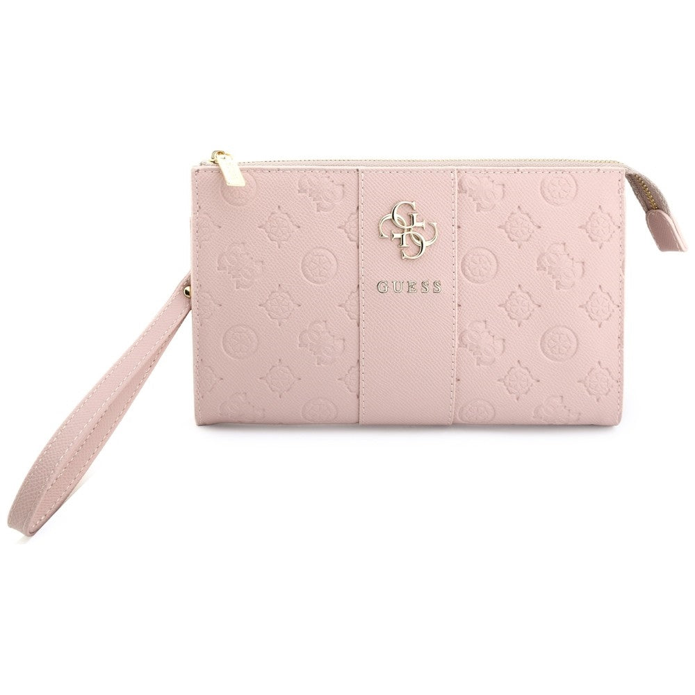 Πολυλειτουργική Τσάντα για Κινητό, Guess, Peony 4G Classic Logo, Ροζ