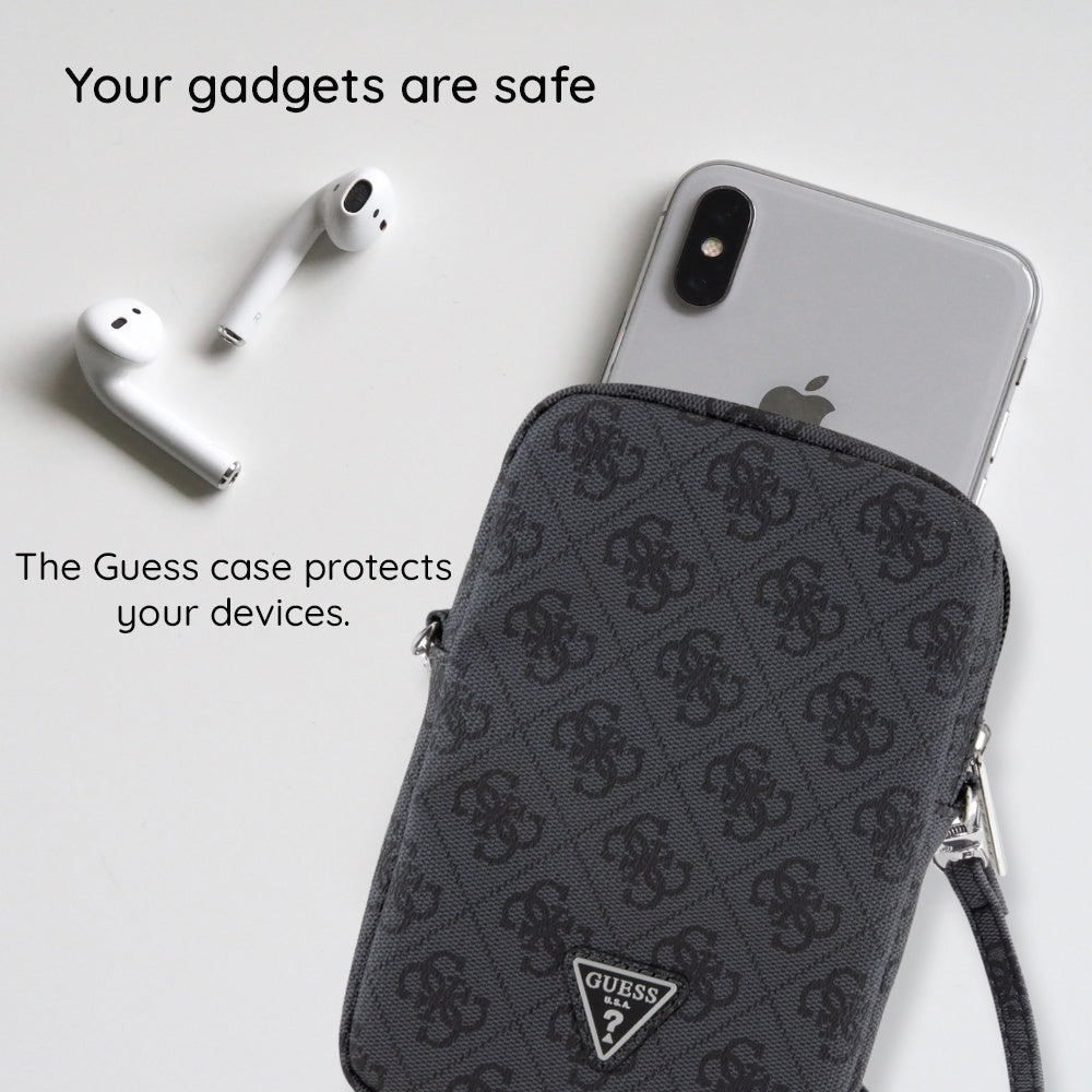 Τσάντα Παγκόσμια για Τηλέφωνο, Guess, Triangle 4G, Ροζ