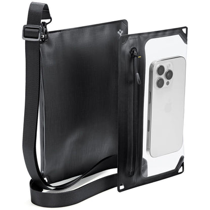 Universal Waterproof Bag and Case Spigen Crossbag, Black AMP09746