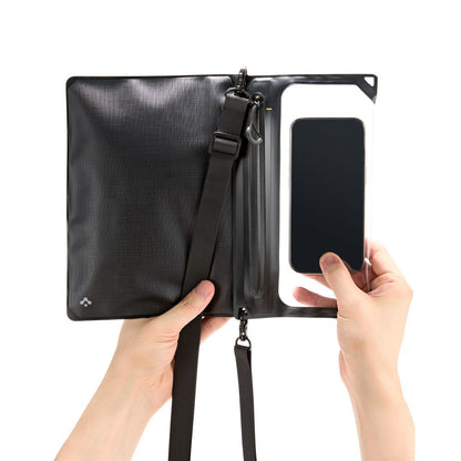 Universal Waterproof Bag and Case Spigen Crossbag, Black AMP09746
