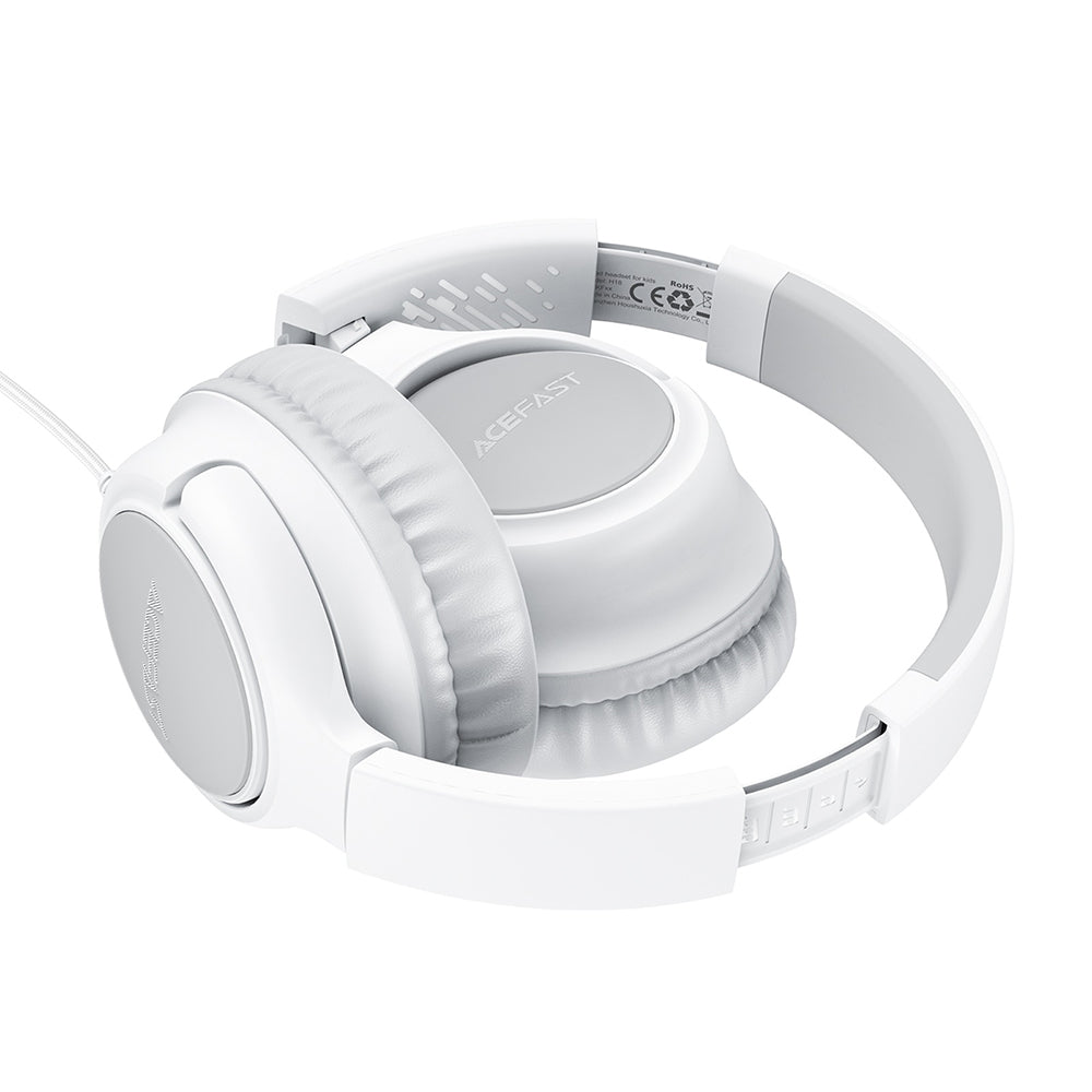 Handsfree 3.5mm Acefast H18 Παιδιά, Γκρι