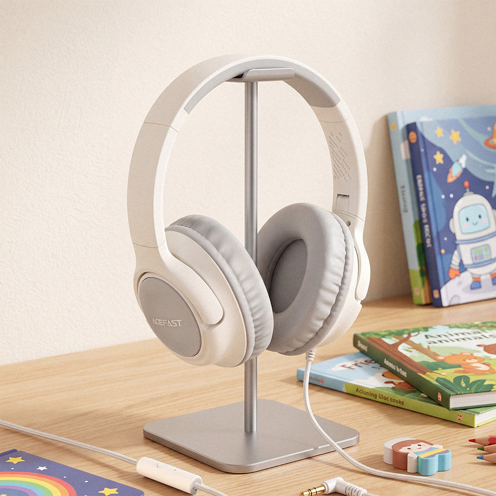 Handsfree 3.5mm Acefast H18 Παιδιά, Γκρι