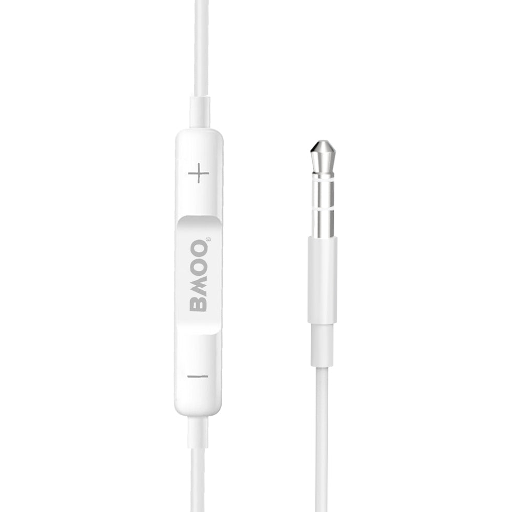 Ακουστικά Handsfree 3.5mm BWOO HF05, Λευκό
